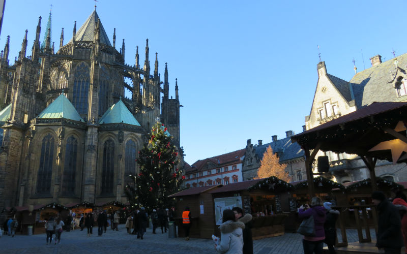 Mercadillo navideño del Castillo de Praga